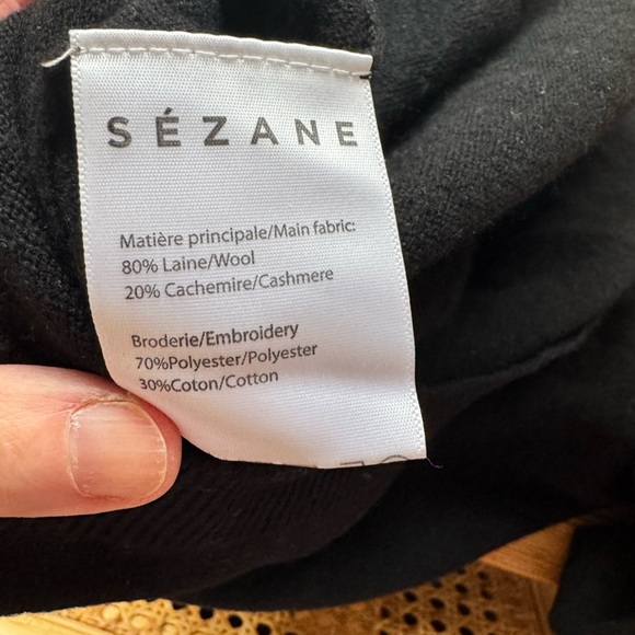 Sezane sweater with lace details - Picture 2 of 4